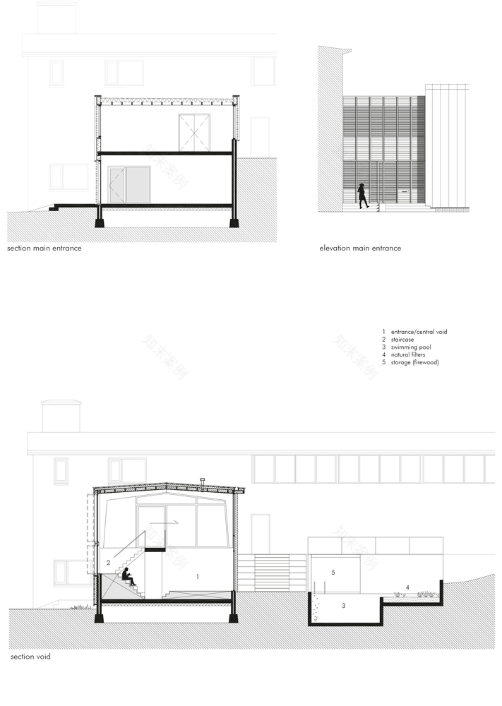 荷兰L形住宅改造-46