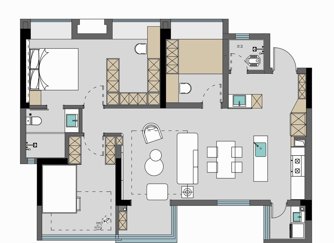 新婚夫妻的温馨之家-5