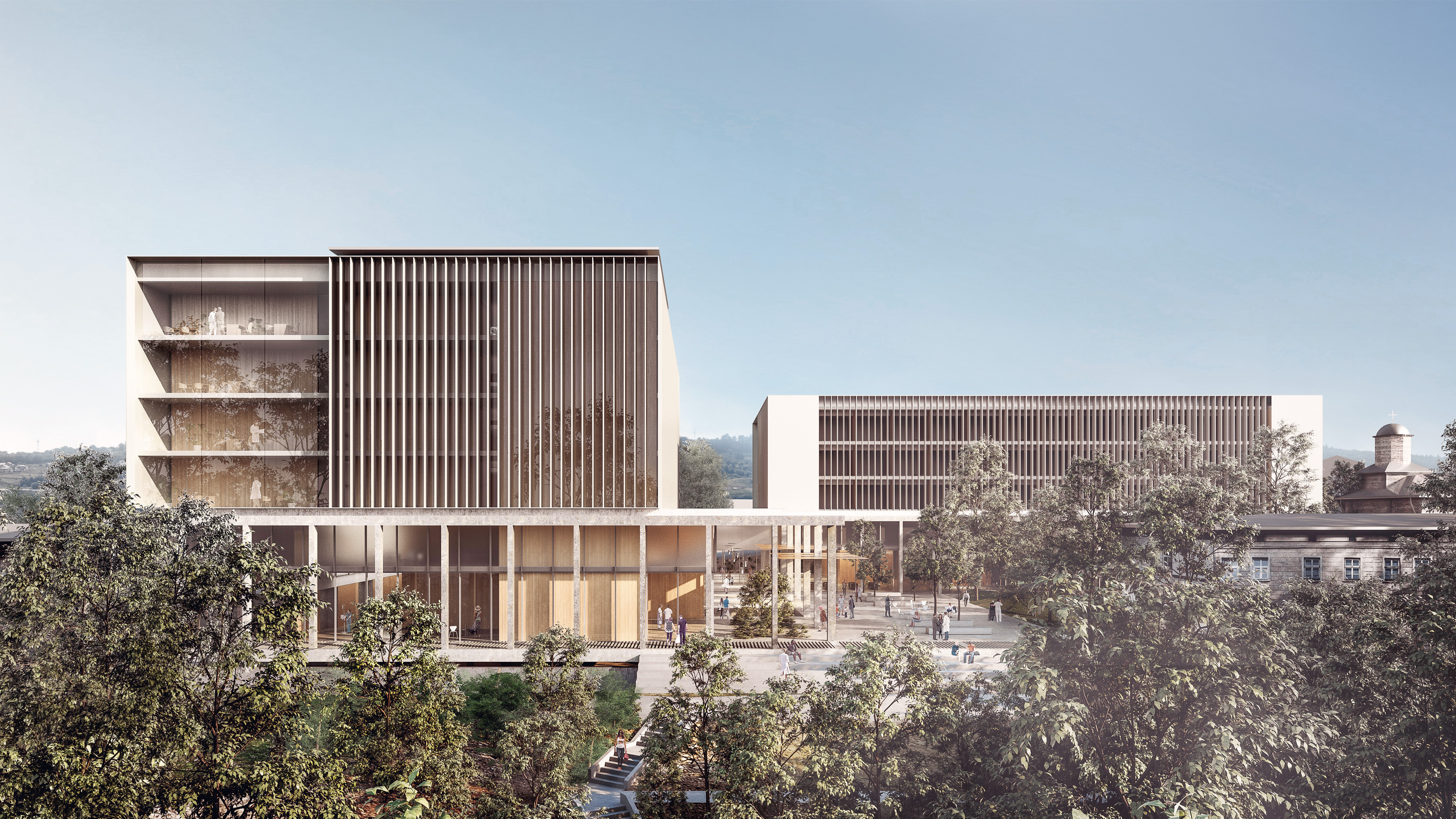 罗马尼亚克卢日·纳波卡移植医院设计-0