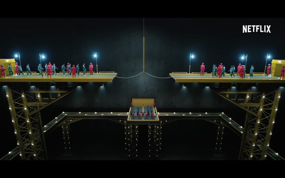 《鱿鱼游戏》场景室内设计-45