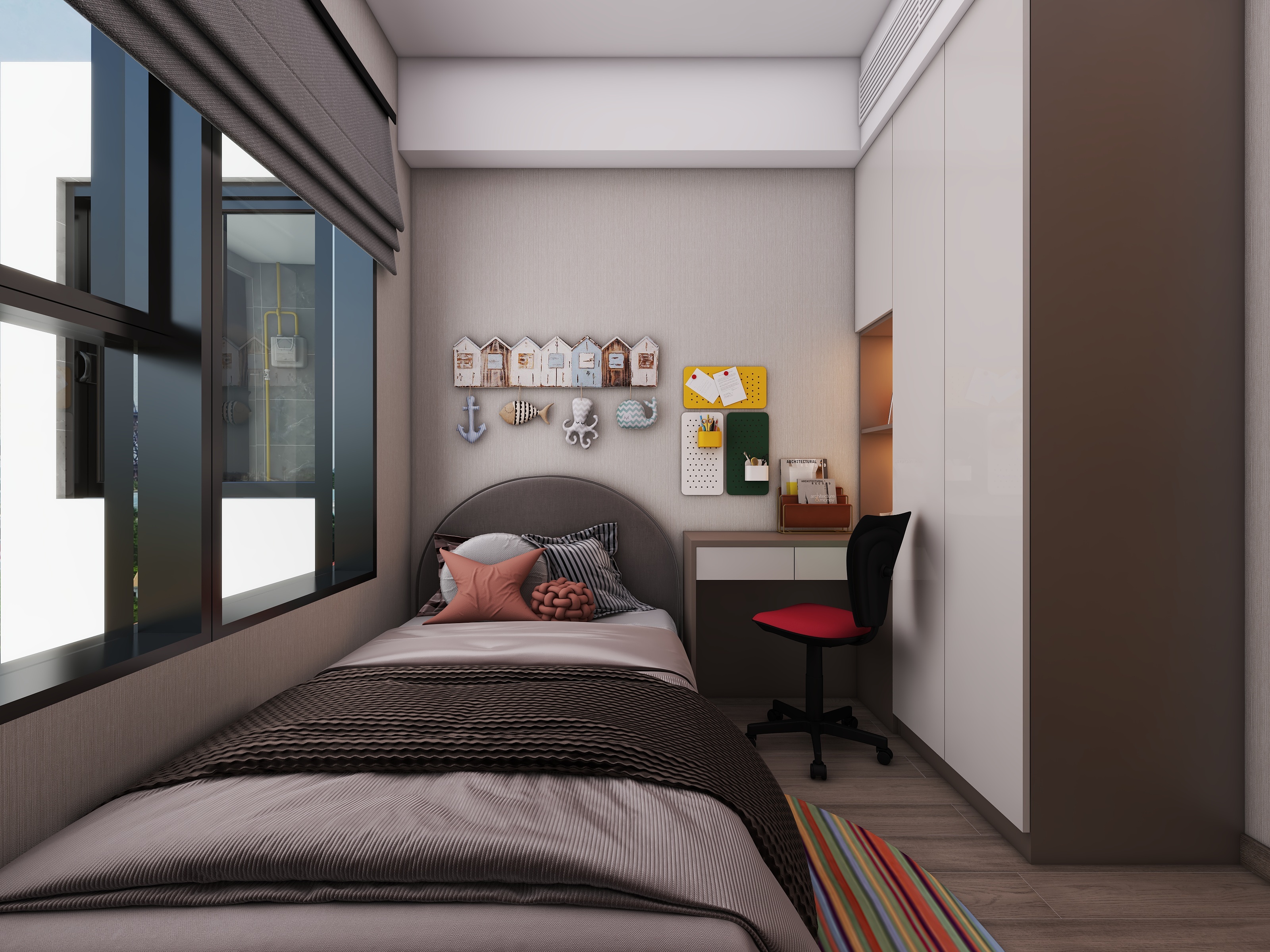 四川成都龙光天瀛（117平方现代简约四居室）-39