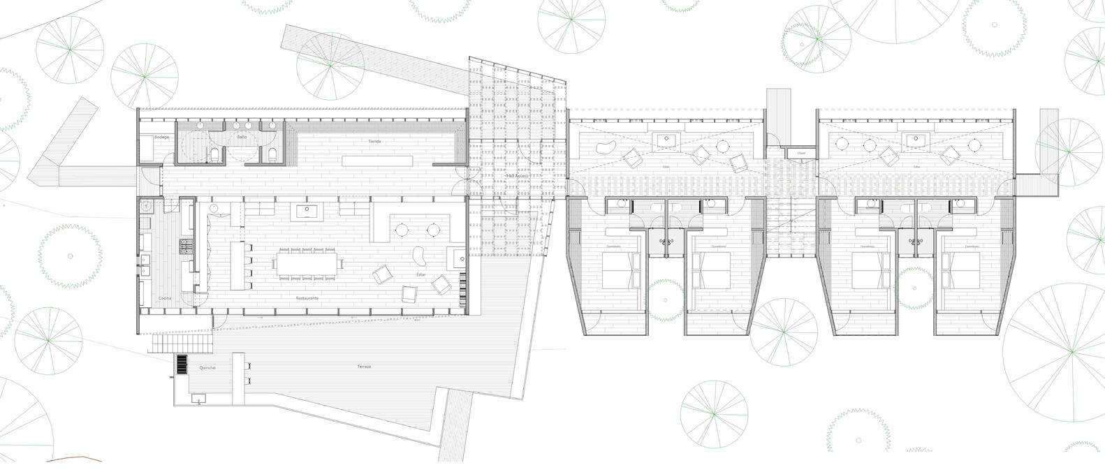 智利 Estancia Rilan 酒店丨奥图萨尔·格鲍尔·阿奎特科斯-35