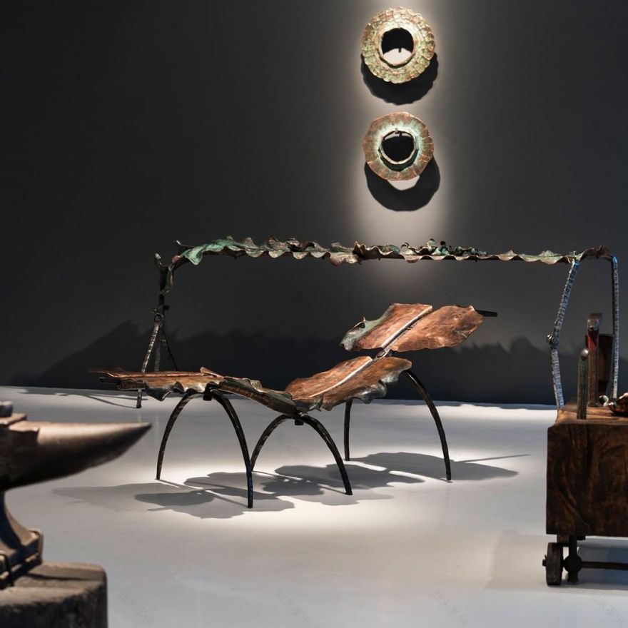 “the Firebird Chaise”雕塑躺椅丨Conrad Hicks-2