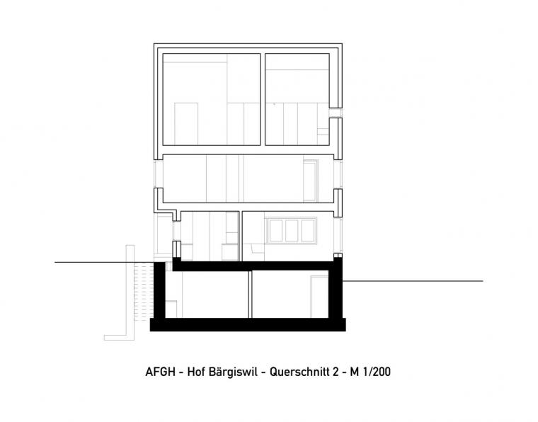 瑞士 Bargiswil 球场别墅 | 园林式庭院与木结构建筑的完美融合-57