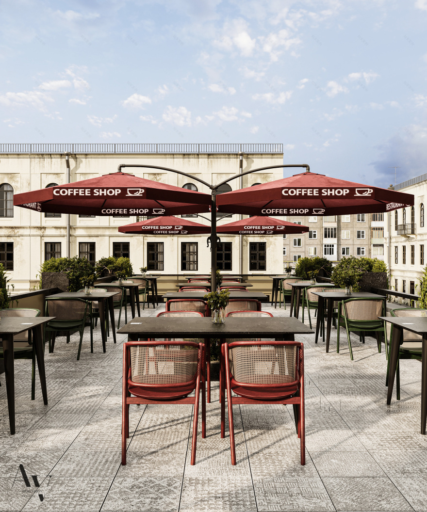 Italian Resurant design(意大利餐厅设计)丨埃及开罗丨archivision staudio(Dina Farouk参与)-43