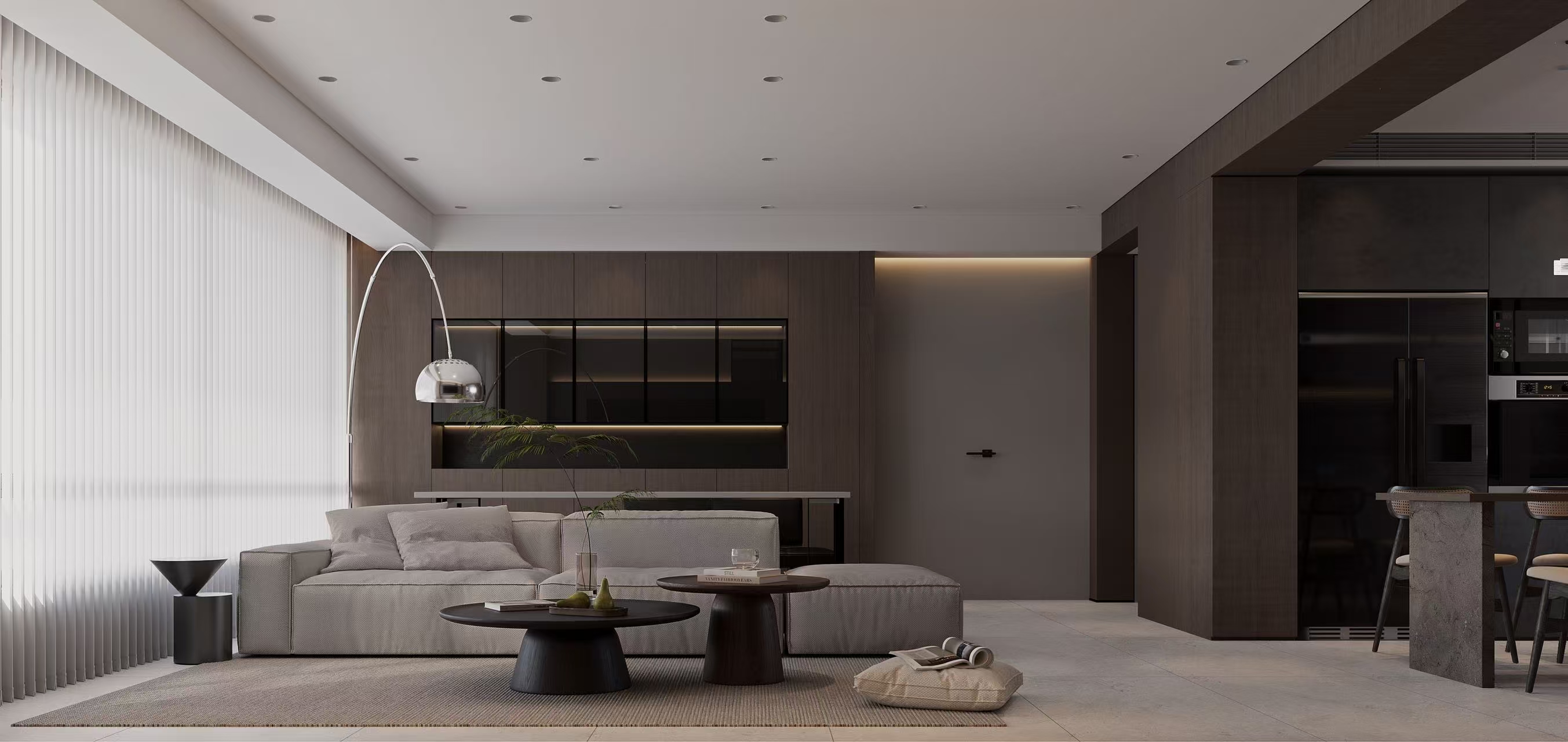 整套家装3dma·效果图作品（室内培训班学员作品）-6