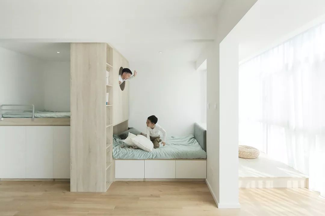 北京 59㎡小户型,一家四口舒适自在的生活空间-32