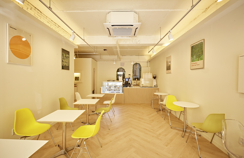 柠檬色调的活力空间 | 韩国柠檬餐厅设计-4