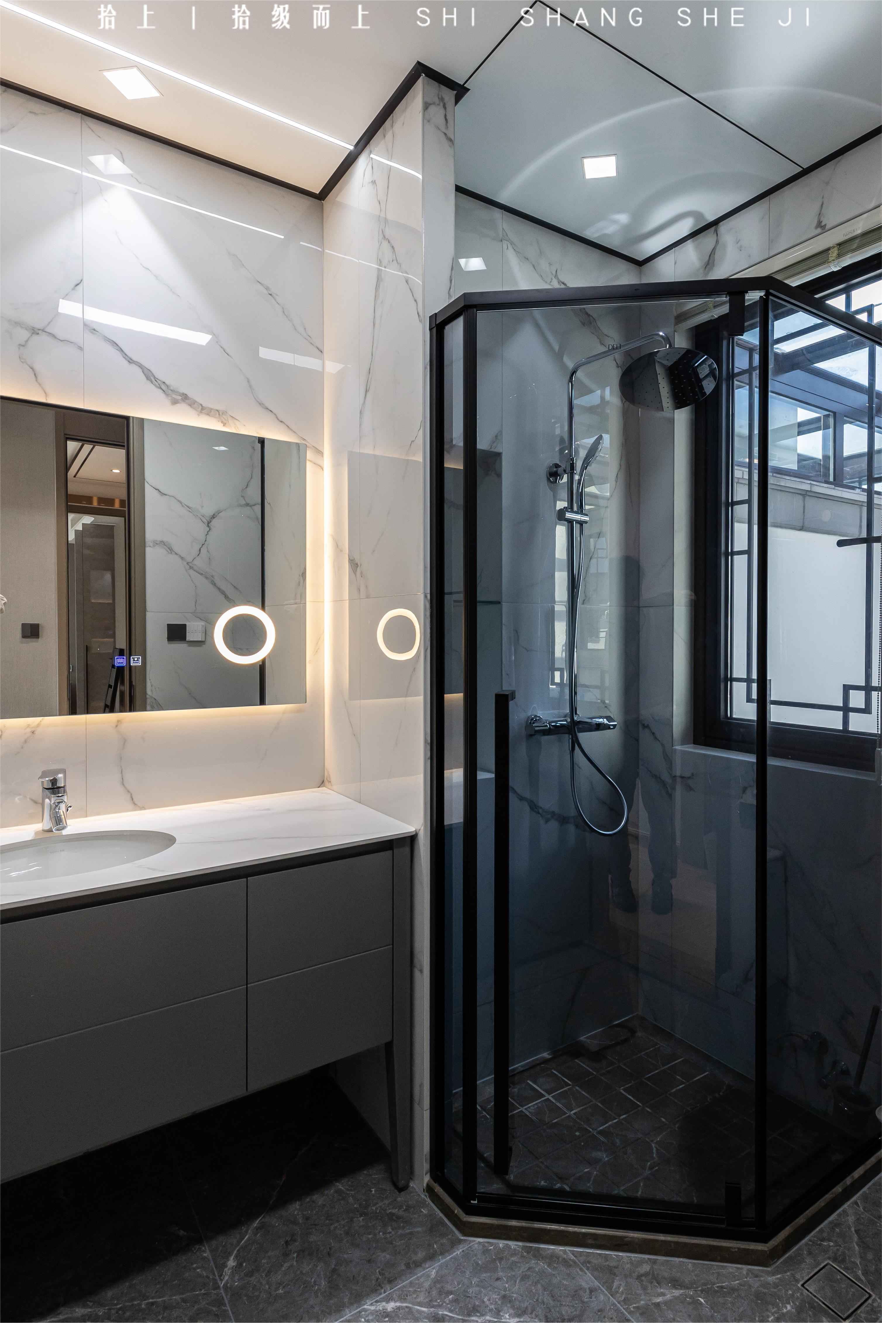 古今交融中式别墅设计丨拾上装饰-85