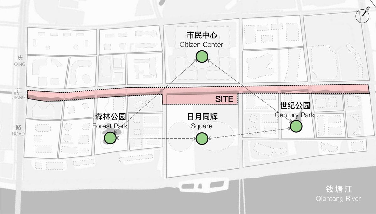 杭州市钱江新城新塘河沿线地铁配套设施“星堂和”丨中国杭州丨浙江大学建筑设计研究院-7