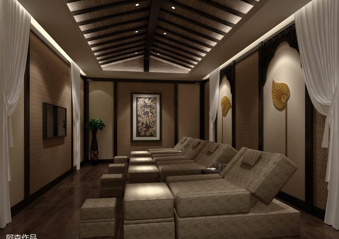 
阿森设计-乌鲁木齐足疗会所 -12