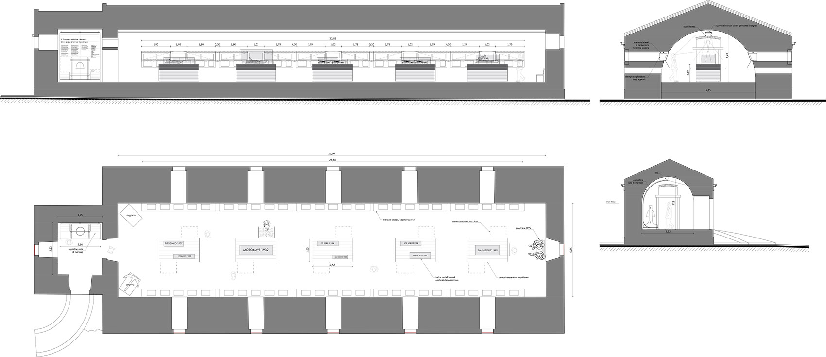 威尼斯的公共交通展览丨意大利丨120 grammi laboratorio di architettura-44