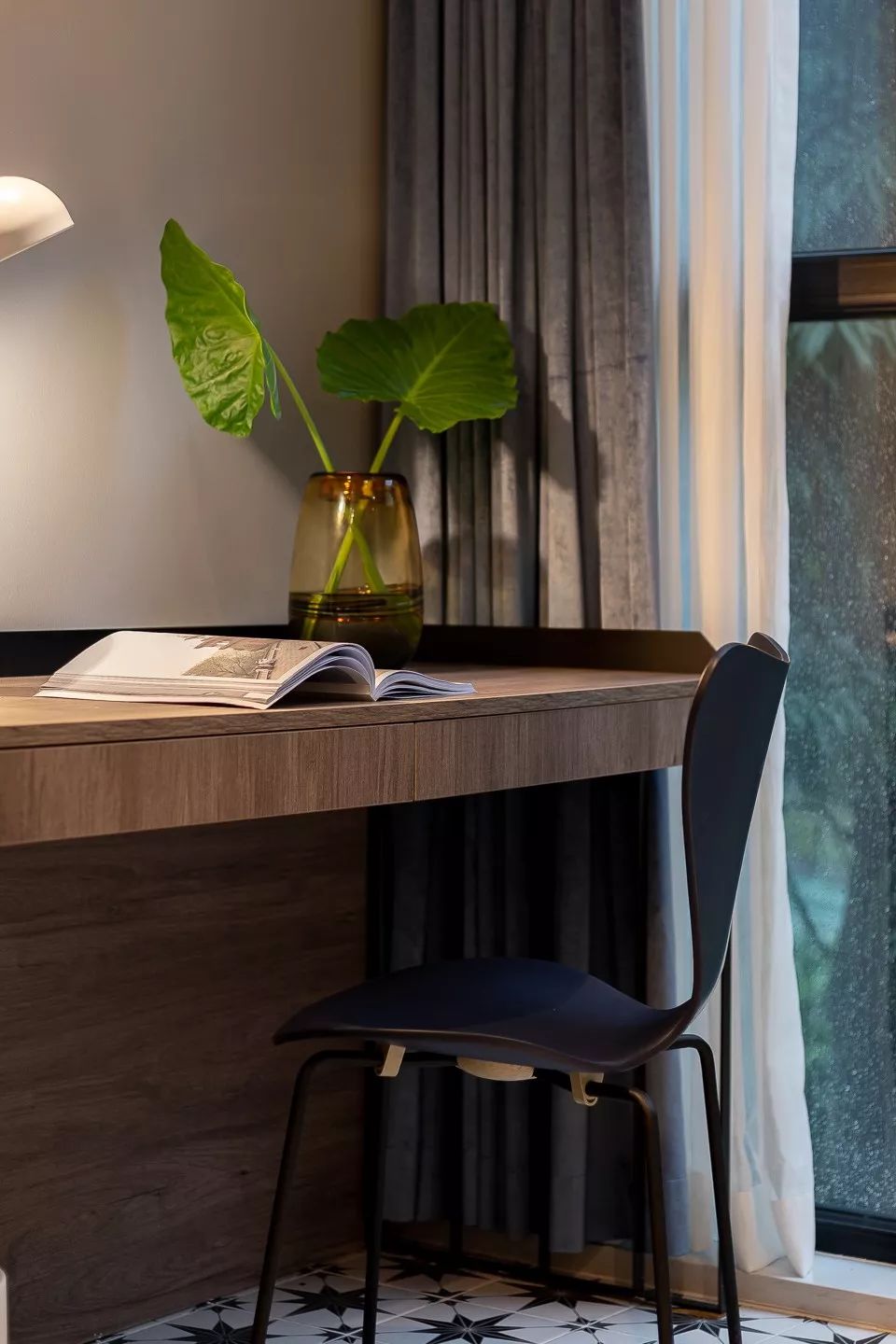 深圳福田 110 平五口之家改造 | 咖啡吧搬回家，三代同堂不拥挤-95