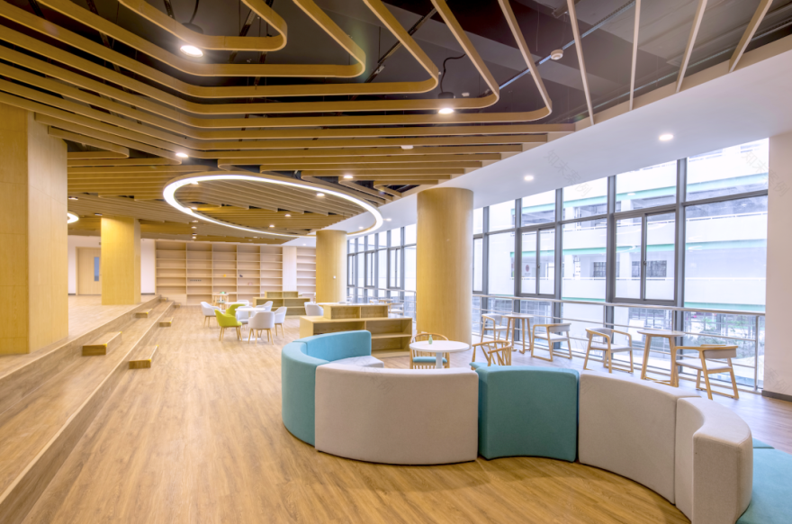 天城九年制学校(杭州市笕弘实验学校)丨中国杭州丨杭州国美建筑设计研究院室内一所-23