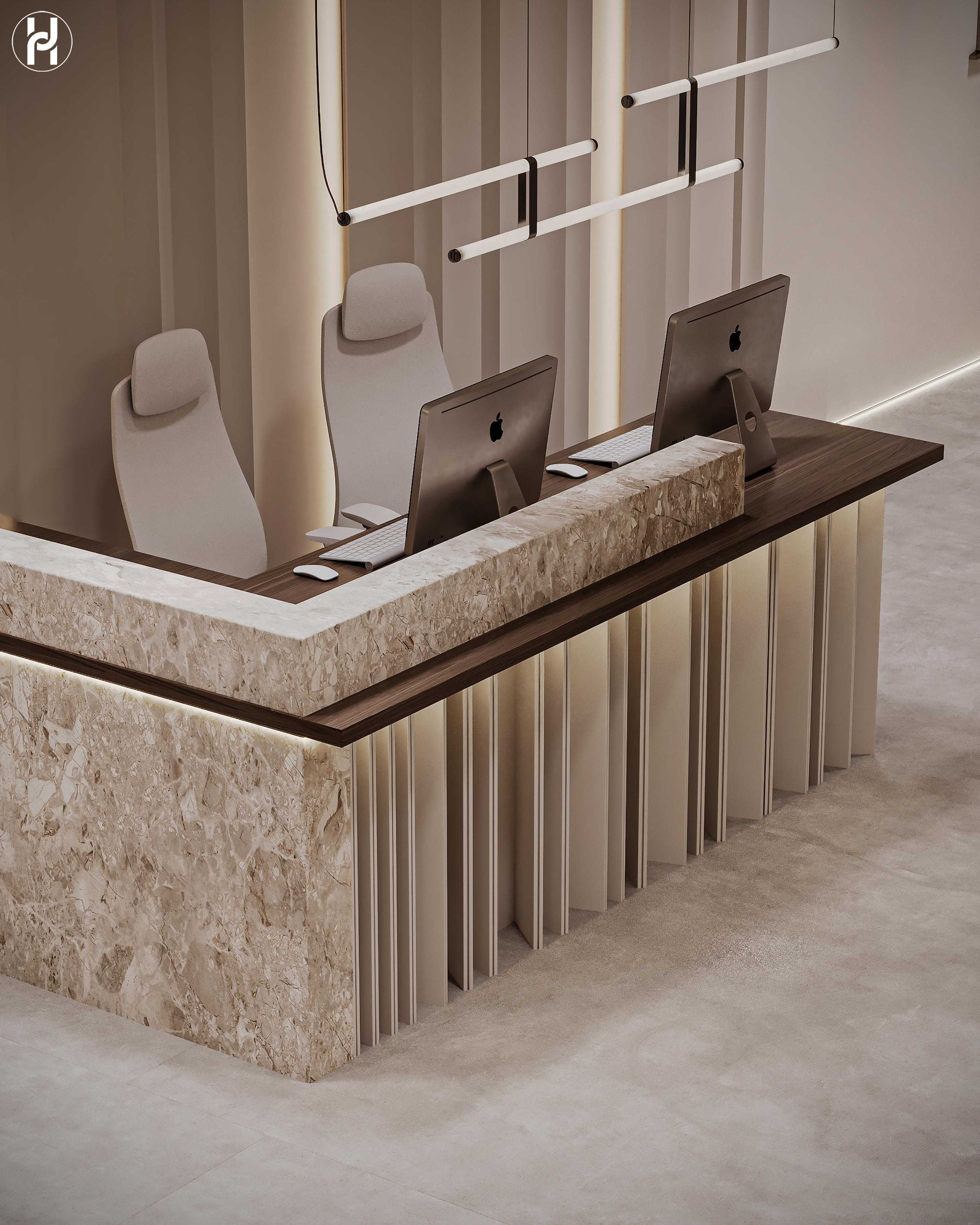 办公前台丨埃及开罗丨Ghada Gamal-6