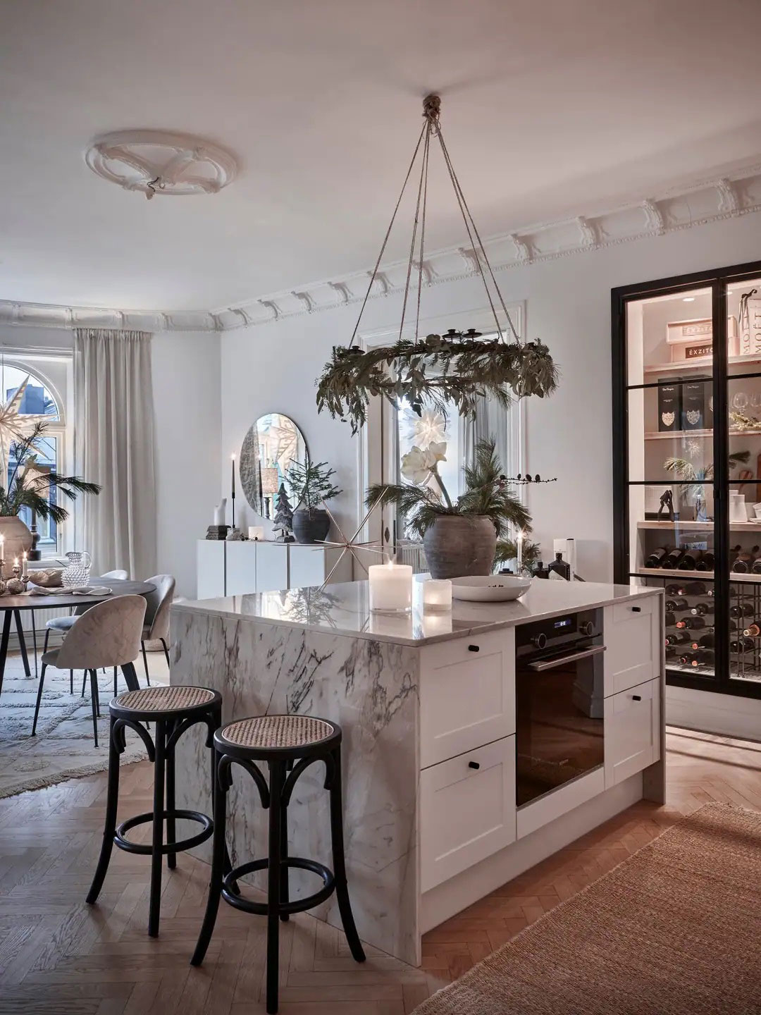 瑞典赫尔辛堡优雅圣诞公寓-8