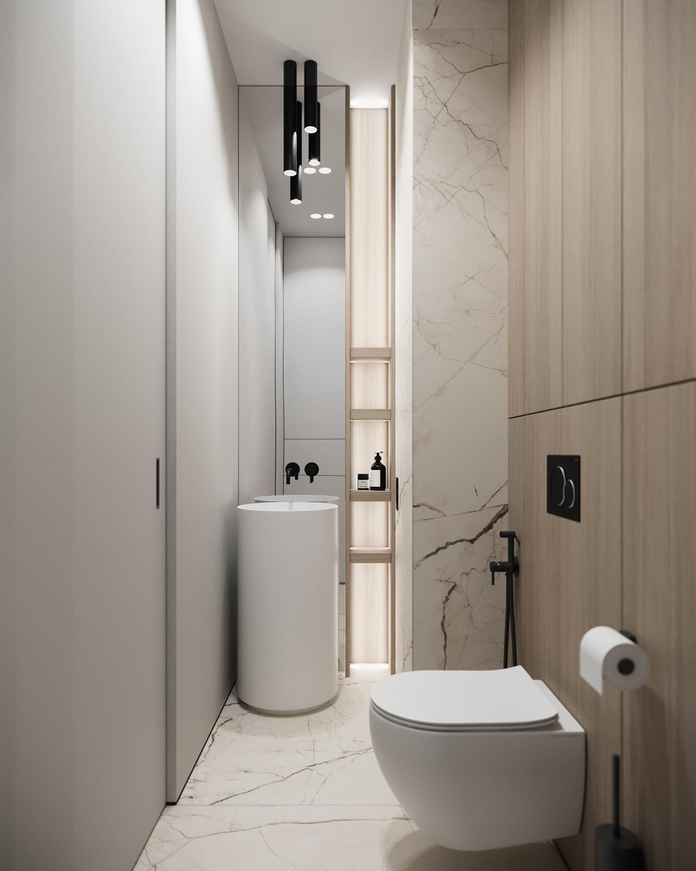 原木与绿色 打造出淡雅静气的住宅-10