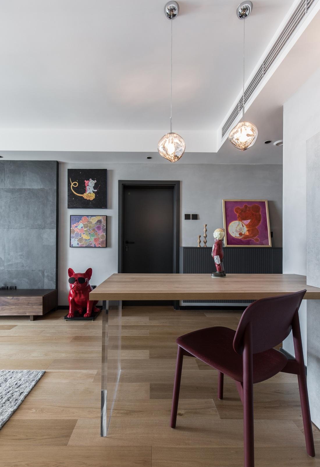 86平一室一厅爆改暗黑炫酷暖居-28