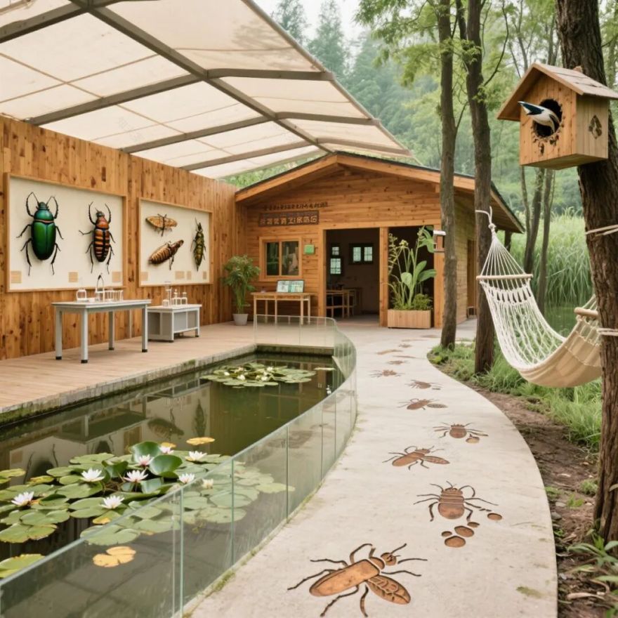 60亩地亲子教育研学基地规划方案:六大核心区打造沉浸式自然课堂-40