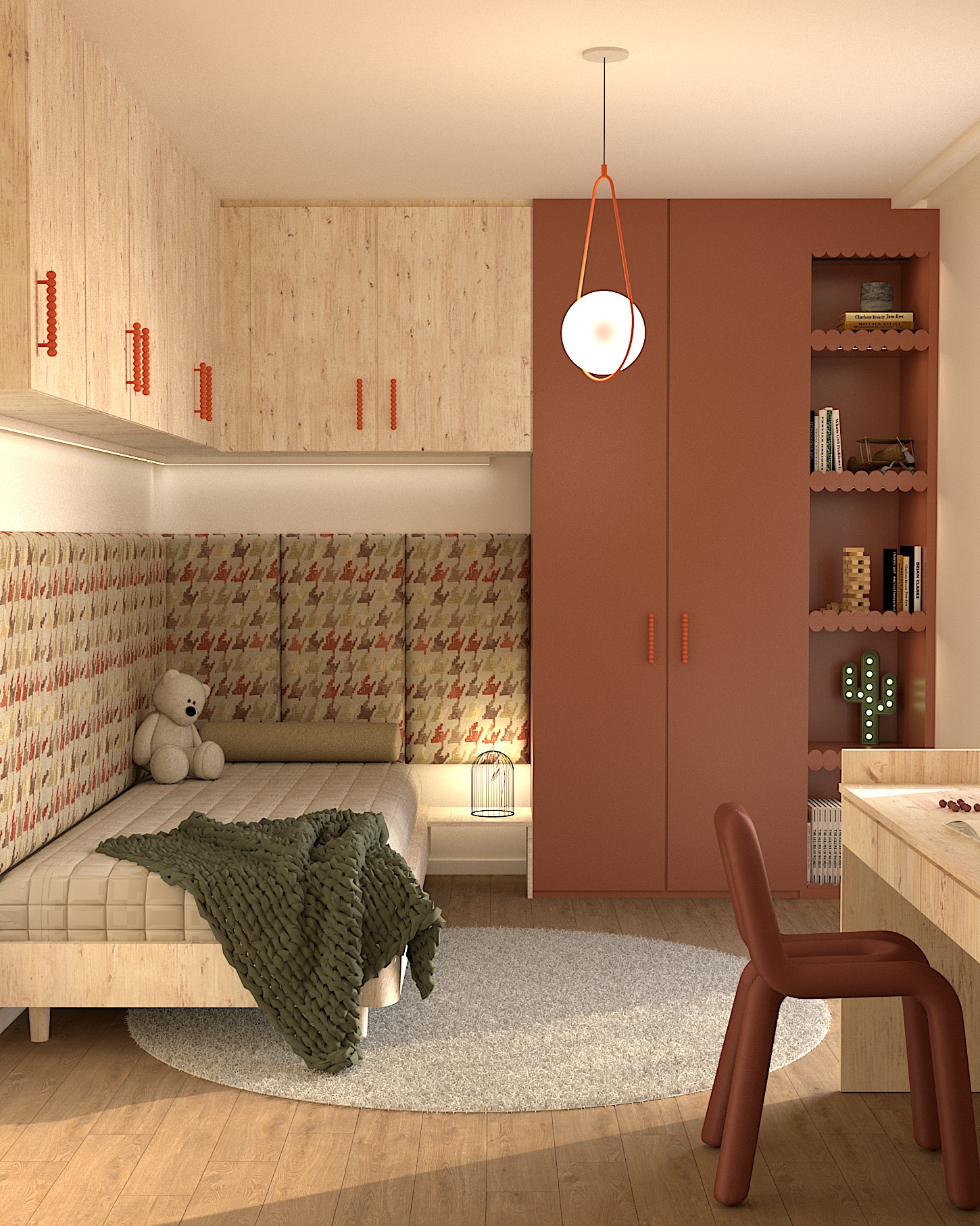 TERRACOTTA BEADS | Kids’ Room Concept-3