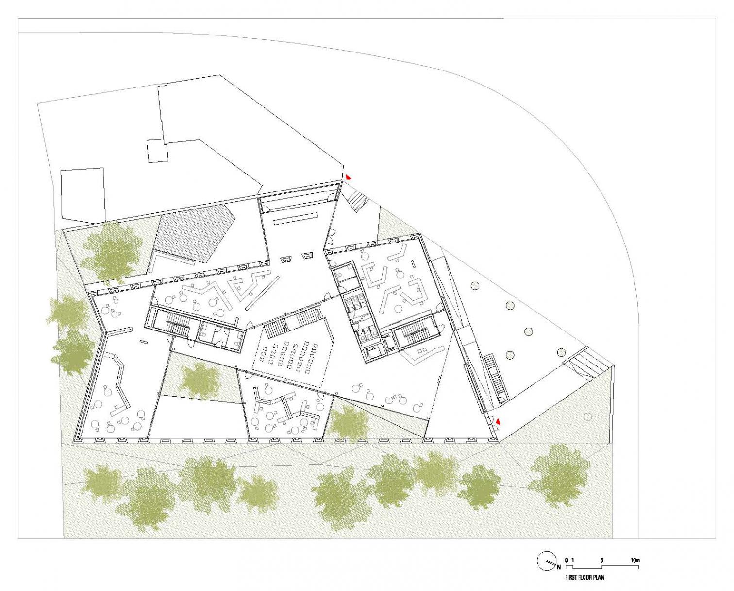 米兰近郊文化新地标 | 紧凑型文化中心设计-6