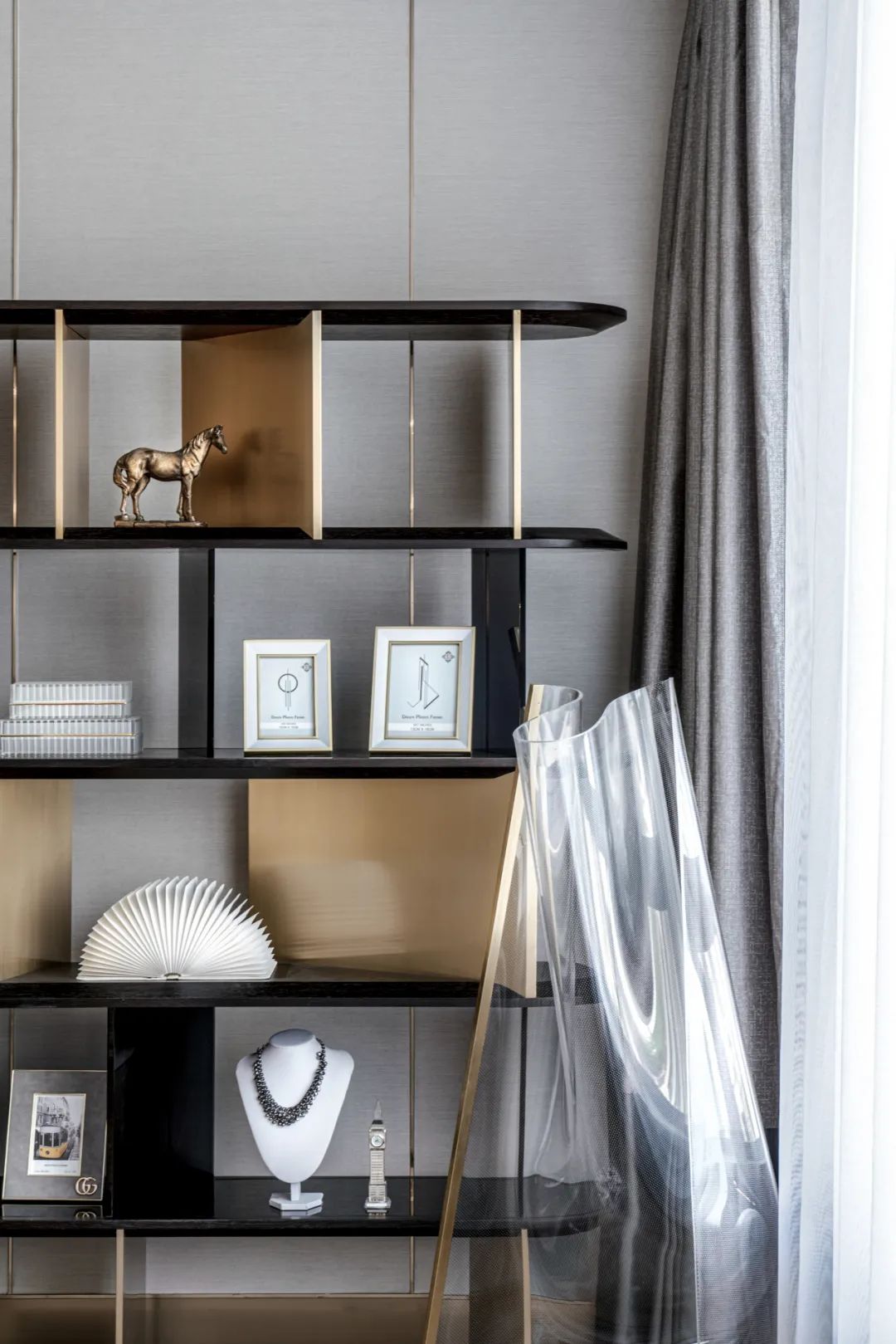 云麓公馆 | 法式柔美，450㎡别墅的曲线魅力-10