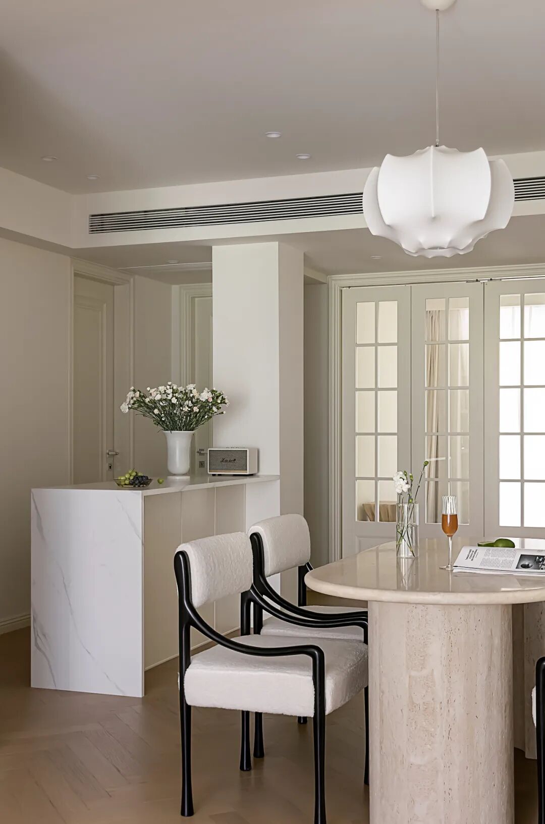 【新作】谁说小户型不能玩法式?97㎡治愈系空间,美到不想出门-38