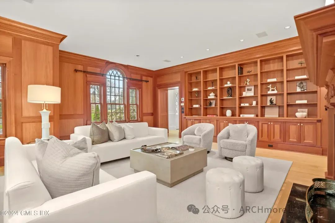 经典的康涅狄格庄园|中格林威治私人定制设计-12