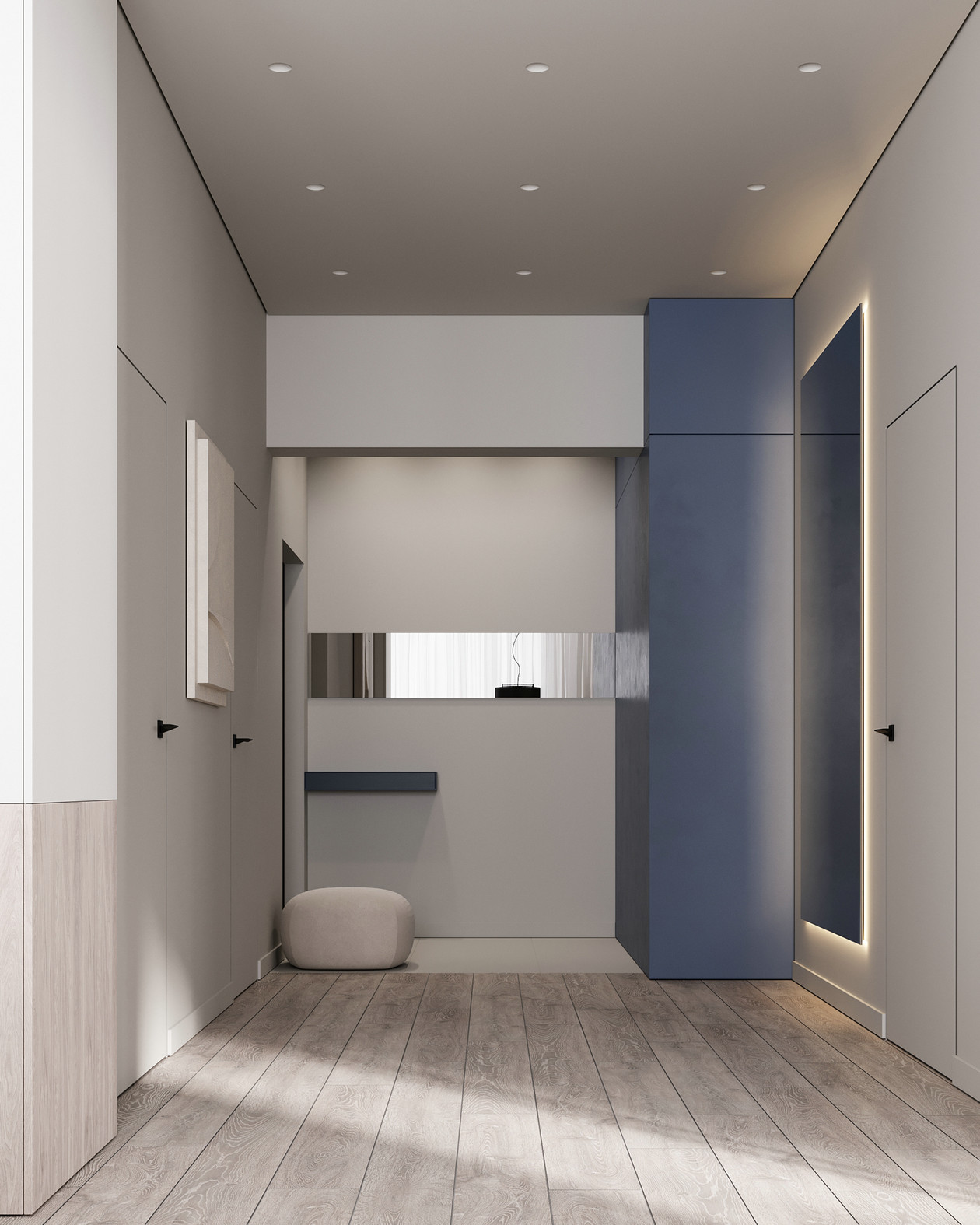 70㎡浅色系公寓设计-9