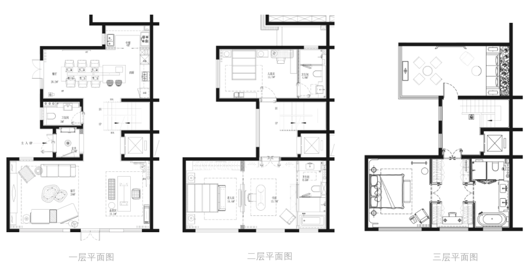 华夏幸福深哈中心松江序丨中国哈尔滨丨万景百年室内设计-63