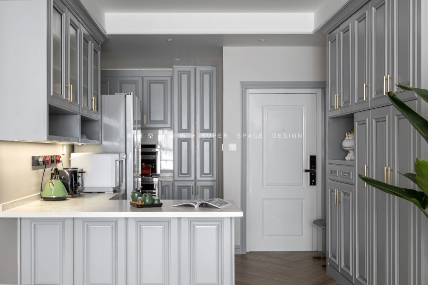 现代美式・古典与潮流,国奥村 77㎡舒适生活空间丨素朴设计.朱虹,素朴肆月软装.大王-45