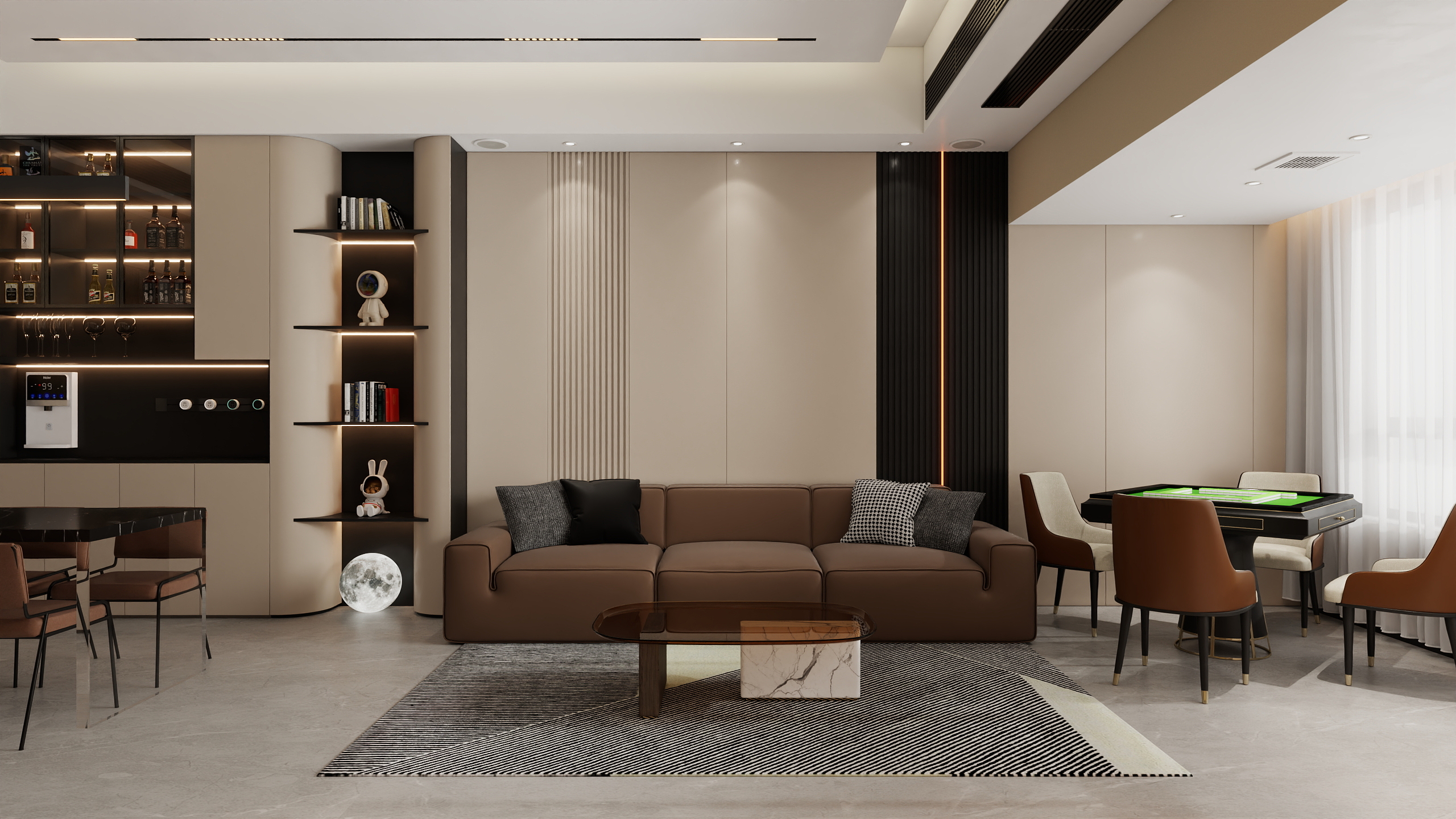 四川岳池御龙湾（214平方意式极简六居室）-0