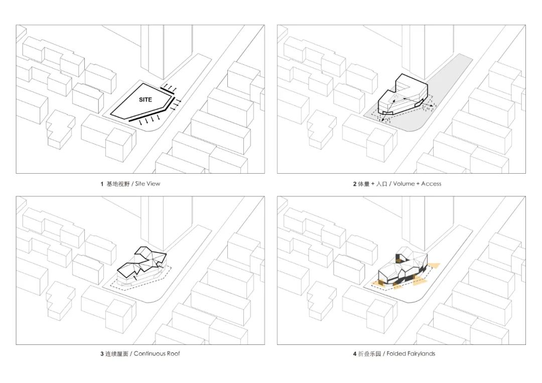 折叠乐园汉口万科城市展厅及幼儿园丨中国武汉丨一树建筑工作室-63