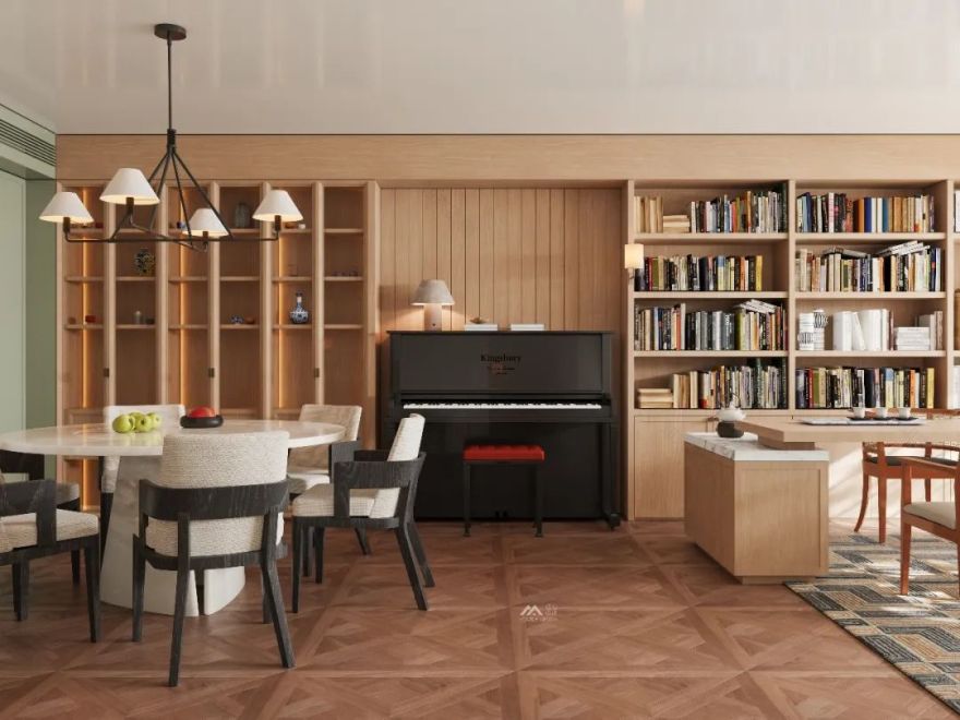 HOMBLE · 170㎡开放式平层里的亲子互动空间丨中国深圳丨HOMBLE红柏设计-20