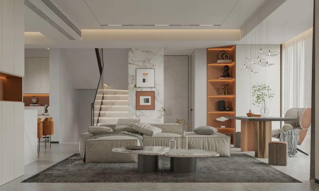 武汉 452㎡别墅设计丨中国武汉丨堂构设计-5