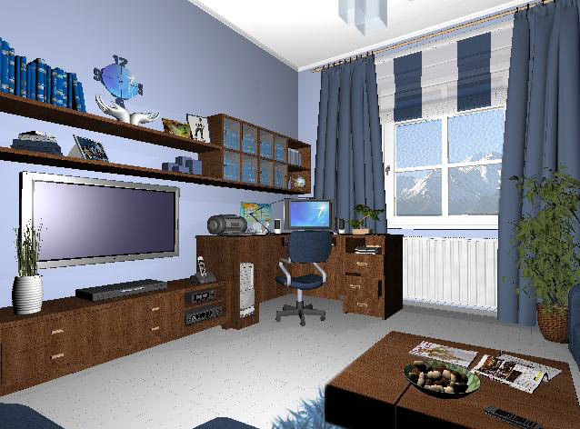 男孩青少年卧室设计-23