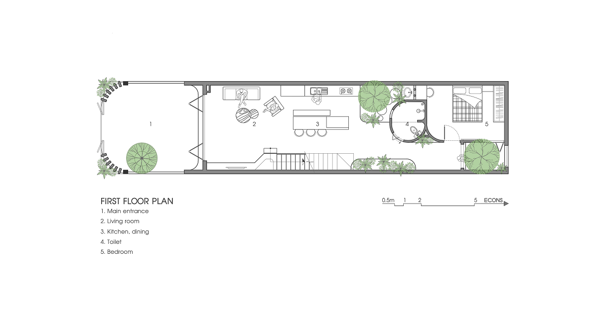 绿意盎然的家庭港湾 · Econs Architecture-45