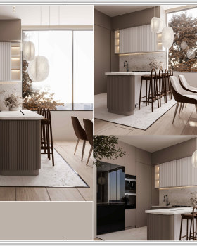 KITCHEN FURNITURE DESIGN - SHOP DRAWING