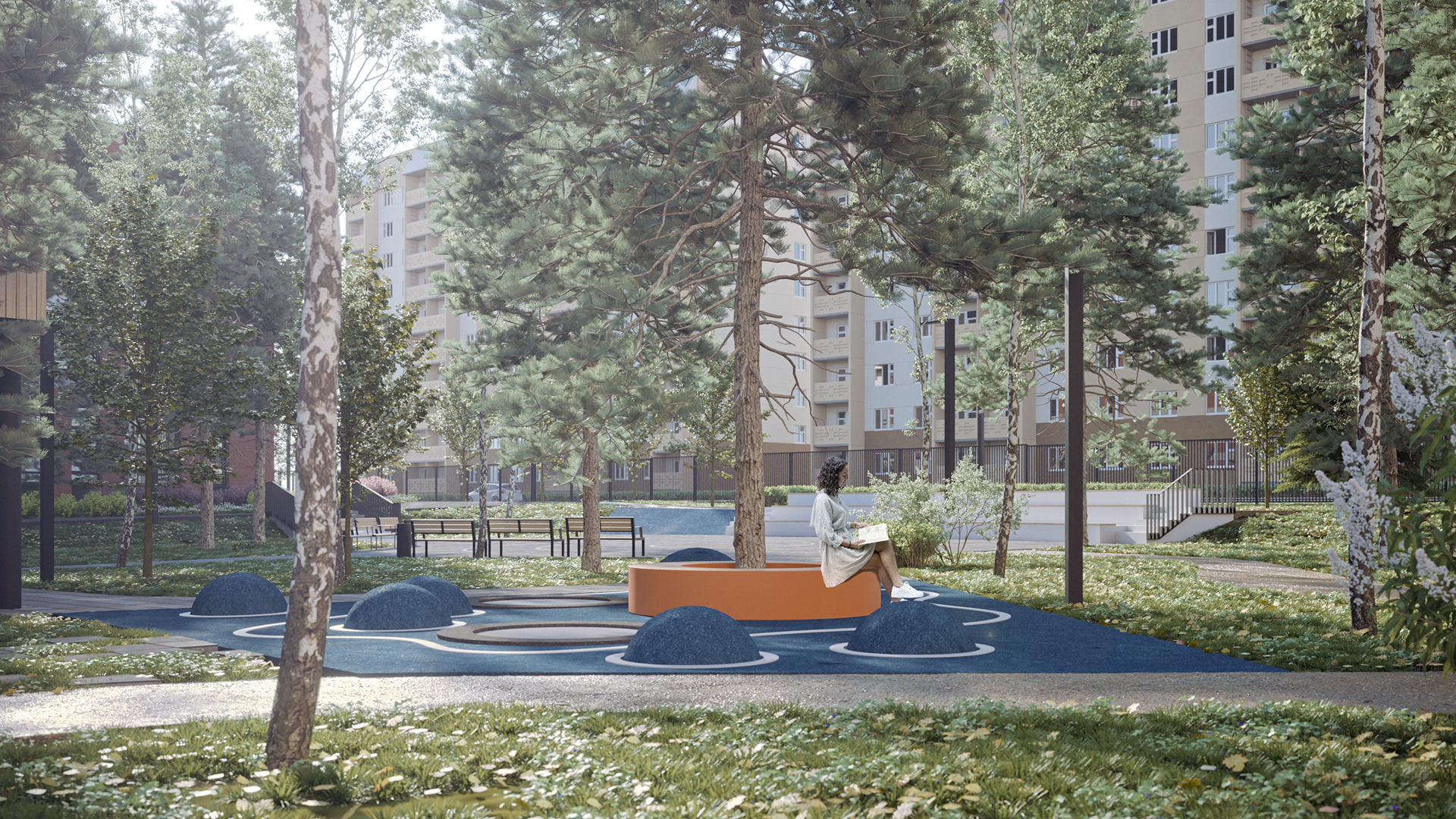 Школа "Столичный" 中学丨俄罗斯伊热夫斯克丨LAMP 工作室-18