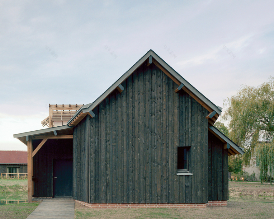 法国 Cheverny 城堡酒店扩建丨Collet Muller Architectes-37