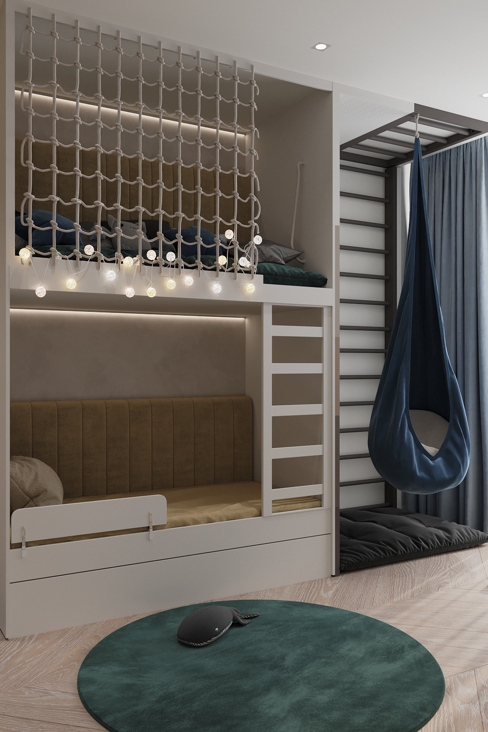 乌克兰基辅公寓设计 超有设计感！-22