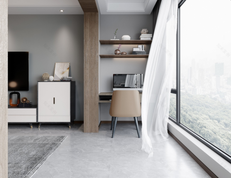 南国鼎峰龙岸 140㎡现代舒适家居丨鼎墅设计|刘盛-12