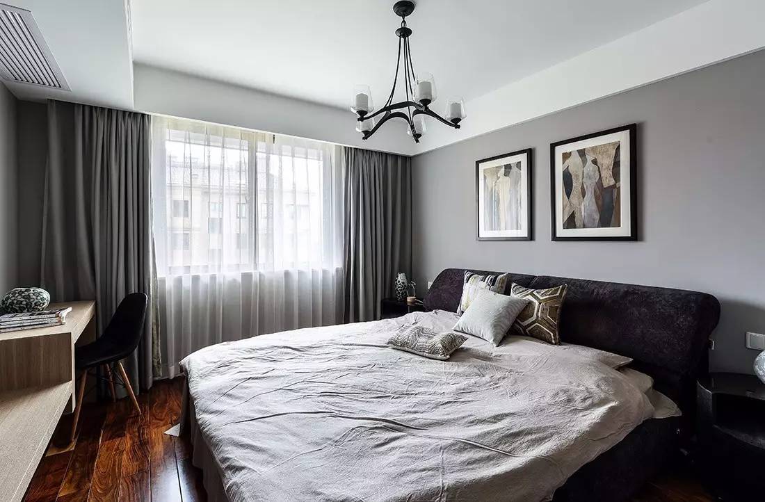 120㎡简约三房，矮墙沙发，半开放的书房真漂亮！-24