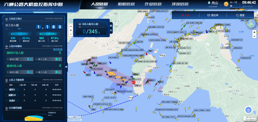一跨1768米！国内最大跨度跨海桥首个主塔封顶-54