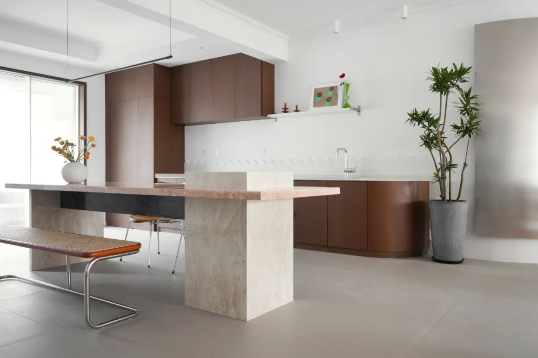 180㎡两居室诠释极简生活，开放式设计展现大宅气度-21