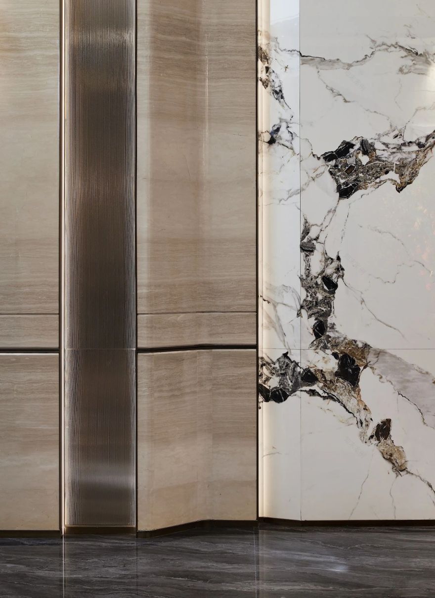 杭州滨江锦尚和品府会所入户大堂丨中国杭州丨ICDL 郑仕樑室内设计-22