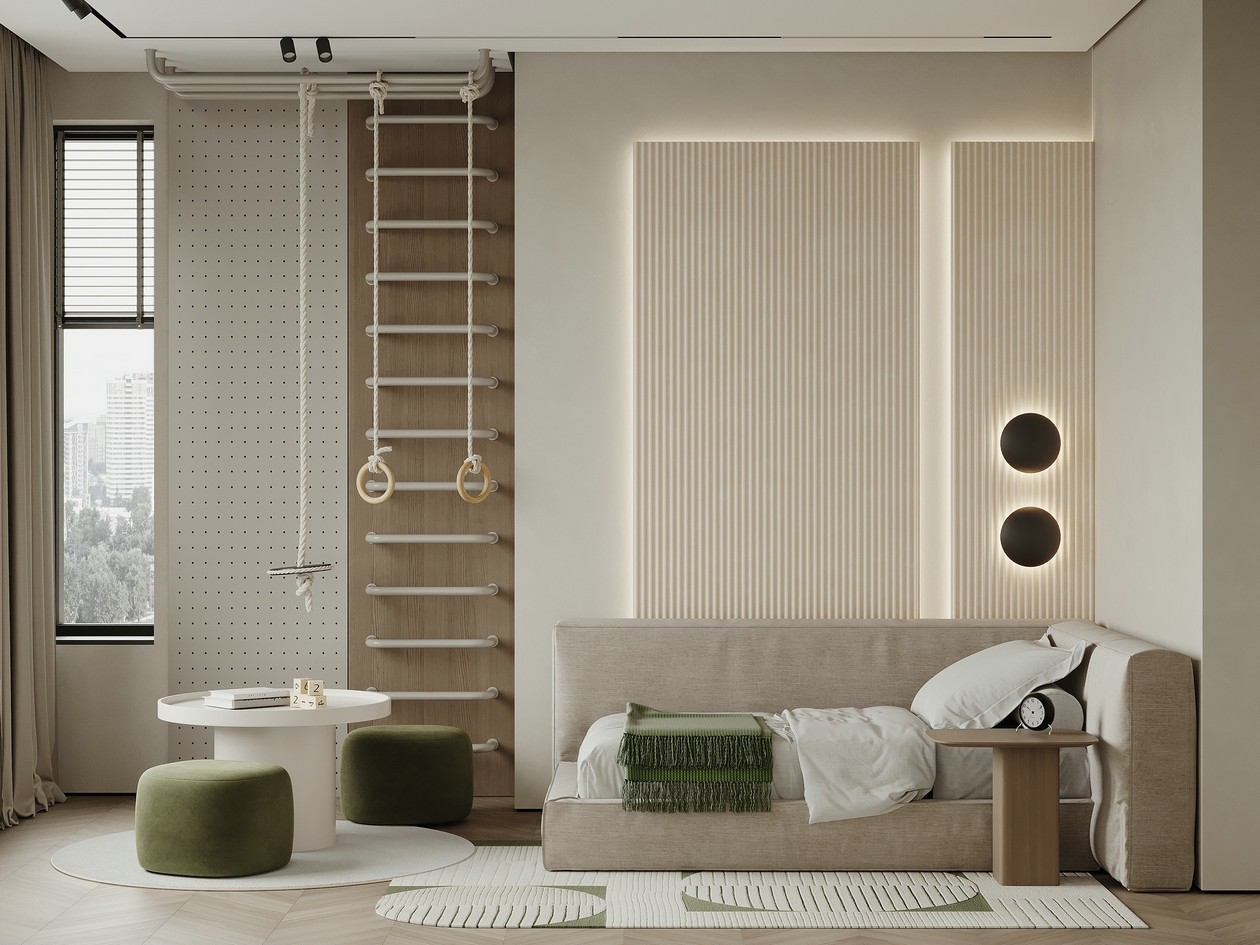 莫斯科125㎡简约风住宅设计 超舒适！-9