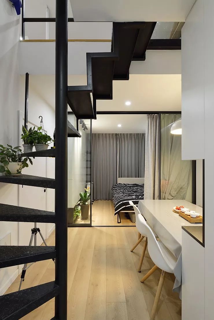 48㎡带阁楼老房改造，一室巧改三室，这设计服了！-20