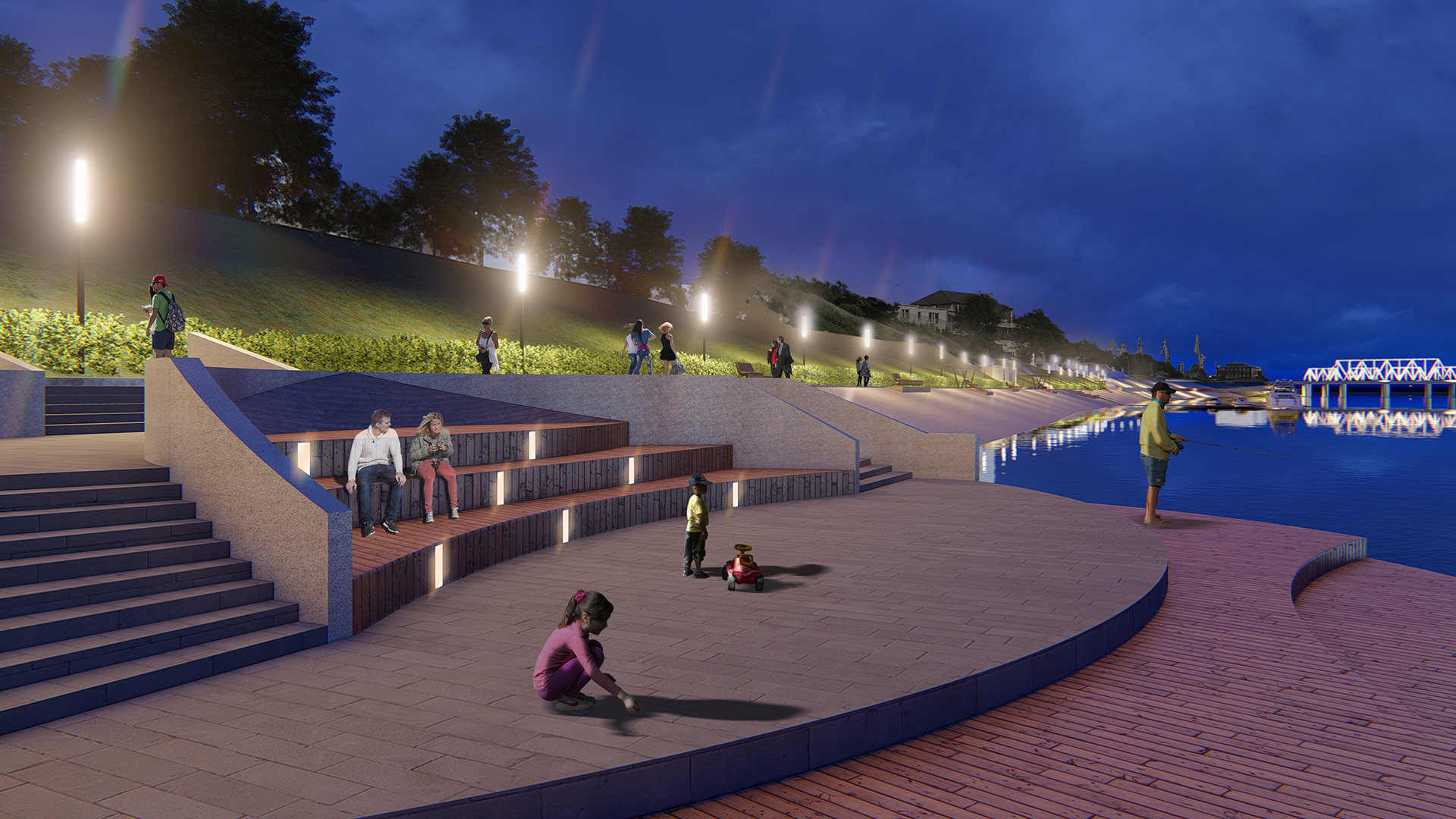 Syzran 市河岸景观设计丨俄罗斯萨马拉-12