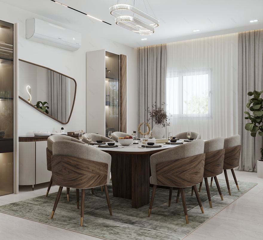 现代温馨接待空间设计-9